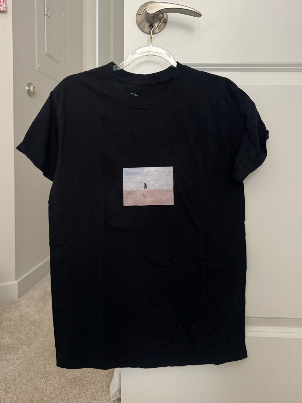 Daniel Caesar Black Crewneck T-Shirt